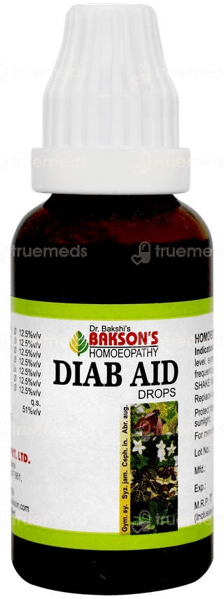 Baksons Diab Aid Drops 30ml