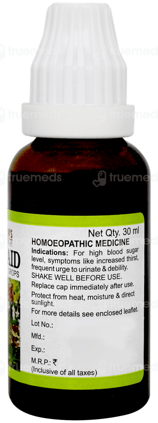 Baksons Diab Aid Drops 30ml