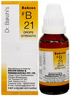 Bakson B21 Drops 30Ml Bakson B21 Drops 30Ml