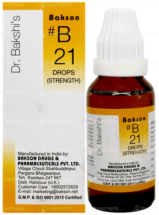 Bakson B21 Drops 30Ml