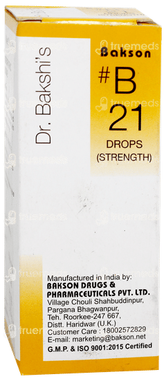 Bakson B21 Drops 30Ml
