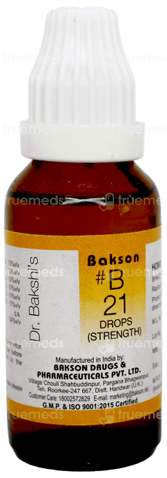 Bakson B21 Drops 30Ml