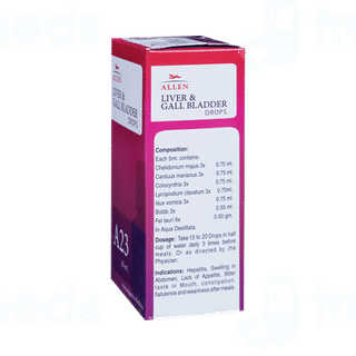 Allen A23 Liver & Gall Bladder Drops 30ml