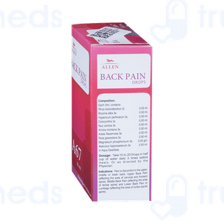 Allen A67 Back Pain Drops 30ml