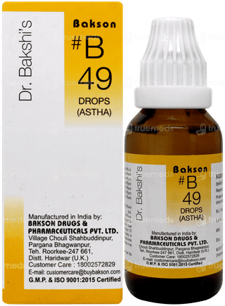 Bakson B49 Drops 30ml