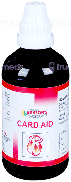 Baksons Card Aid Drops 100Ml Baksons Card Aid Drops 100Ml