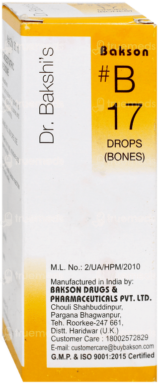 Bakson B17 Drops 30Ml