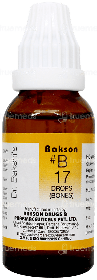 Bakson B17 Drops 30Ml