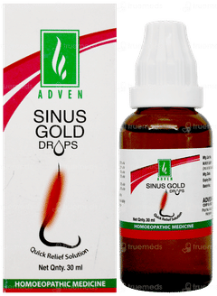 Adven Sinus Gold Drops 30Ml Adven Sinus Gold Drops 30Ml