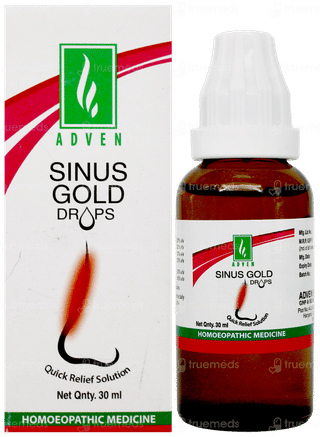 Adven Sinus Gold Drops 30Ml
