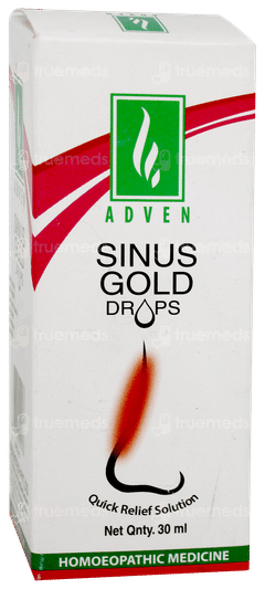 Adven Sinus Gold Drops 30Ml Adven Sinus Gold Drops 30Ml