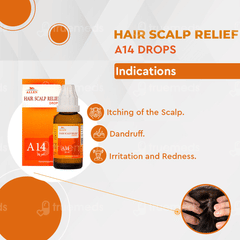 Allen A14 Hair Scalp Relief Drops 30Ml