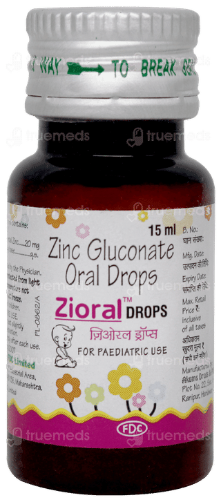 Zioral Oral Drops 15ml