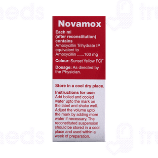 Novamox Paediatric Oral Drops 10ml