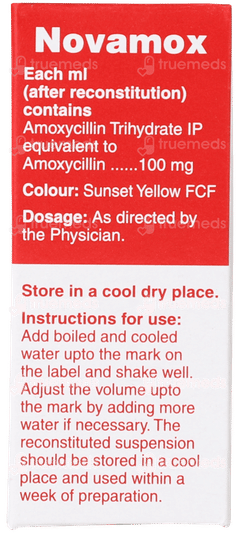 Novamox Paediatric Oral Drops 10Ml Novamox Paediatric Oral Drops 10Ml