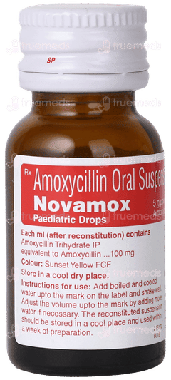 Novamox Paediatric Oral Drops 10Ml Novamox Paediatric Oral Drops 10Ml