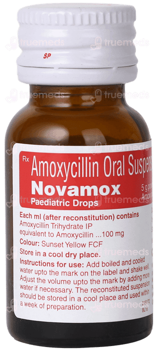 Novamox Paediatric Oral Drops 10Ml