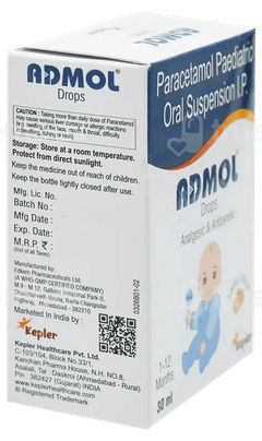Admol Oral Drops 30Ml