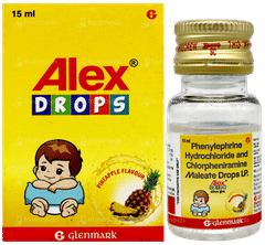 Alex Pineapple Flavour Oral Drops 15ml