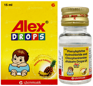 Alex Pineapple Flavour Oral Drops 15ml