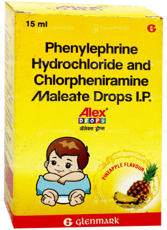 Alex Pineapple Flavour Oral Drops 15ml