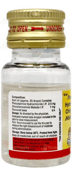 Alex Pineapple Flavour Oral Drops 15ml