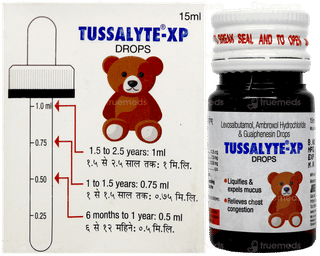 Tussalyte Xp Oral Drops 15Ml