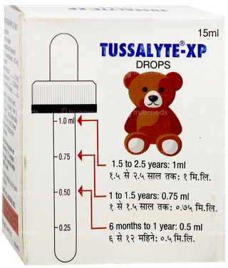 Tussalyte Xp Oral Drops 15Ml