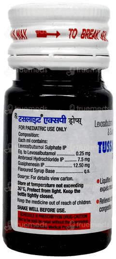 Tussalyte Xp Oral Drops 15Ml
