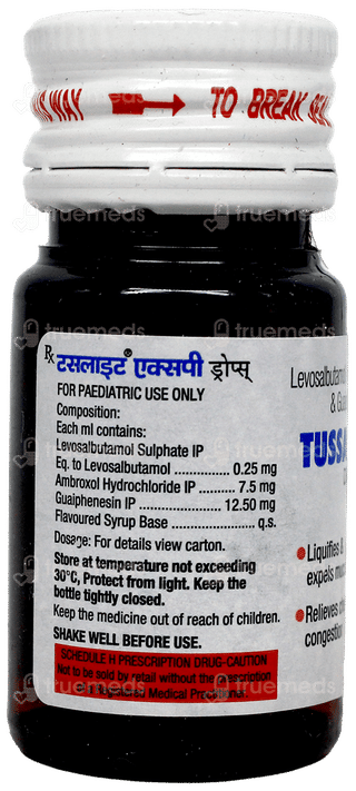Tussalyte Xp Oral Drops 15Ml