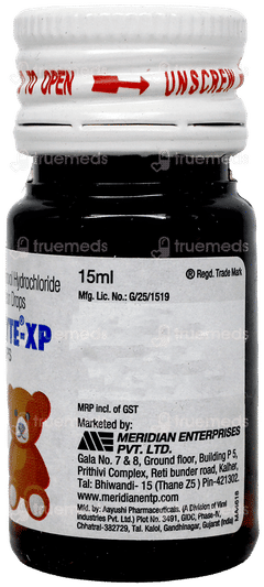 Tussalyte Xp Oral Drops 15Ml