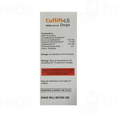 Cuflift Ls Oral Drops 15ml Cuflift Ls Oral Drops 15ml