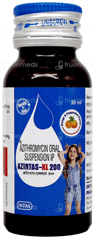 Azintas Xl 200 Orange And Peppermint Flavour Oral Drops 30Ml