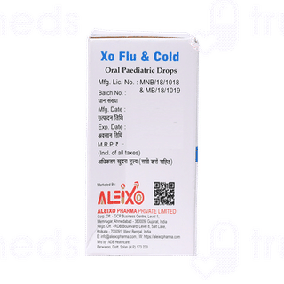 Xo Flu And Cold Oral Drops 15 ML