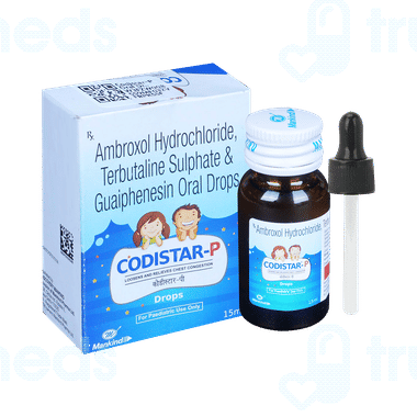 Codistar P Oral Drop 15 Ml - Uses, Side Effects, Dosage, Price | Truemeds