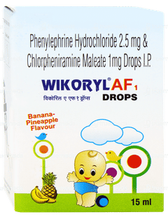 Wikoryl Af 1 Banana Pineapple Flavour Oral Drops 15ml