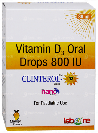 Clinterol D3 Mango Flavour Oral Drops 30ml