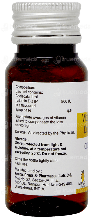 Clinterol D3 Mango Flavour Oral Drops 30ml