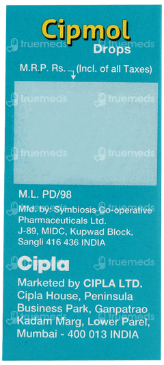 Cipmol Pineapple Flavour Oral Drops 15Ml