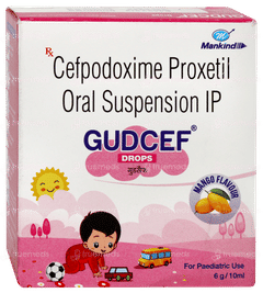 Gudcef Mango Flavour Oral Drops 10ml