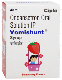 Vomishunt Strawberry Flavour Syrup 30ml Vomishunt Strawberry Flavour Syrup 30ml