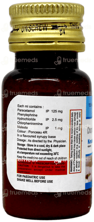 Knolcold Oral Drops 15ml