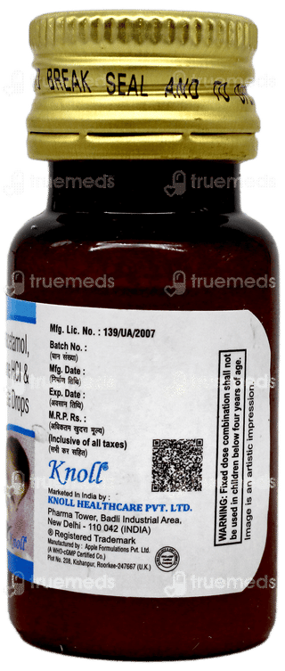 Knolcold Oral Drops 15ml