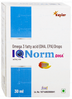 Iqnorm Dha Mango Flavour Oral Drops 30ml