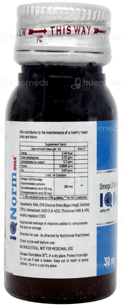 Iqnorm Dha Mango Flavour Oral Drops 30ml