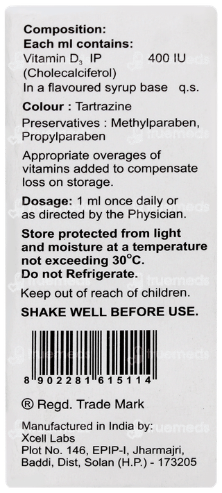 Oh D3 Oral Drops 15ml