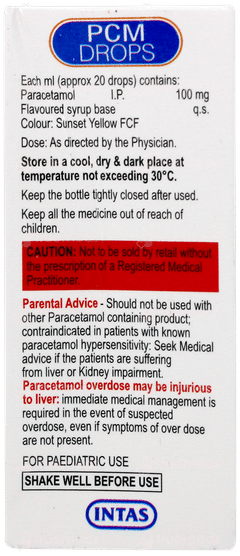 Pcm Mint Flavour Oral Drops 15ml