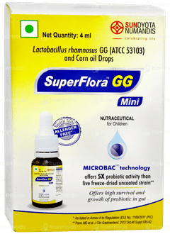 Superflora Gg Mini Oral Drops 4ml