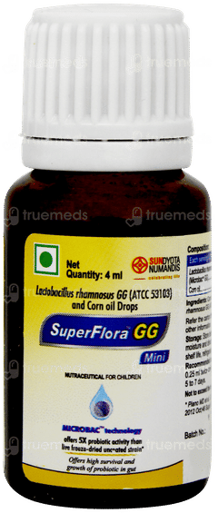 Superflora Gg Mini Oral Drops 4ml