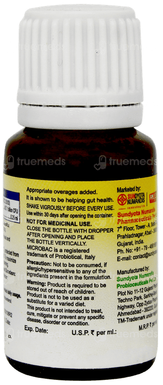 Superflora Gg Mini Oral Drops 4ml